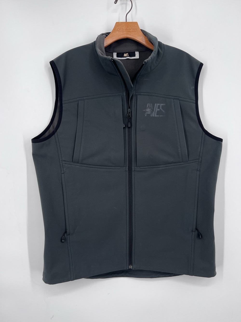 AVES Charcoal Grey Drifter Vest Waterfowl Hunting